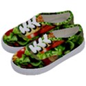 Hamburger Cheeseburger Burger 3d Render Snack Kids  Classic Low Top Sneakers View2