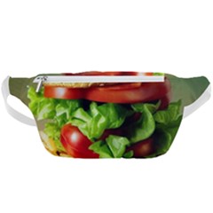 Hamburger Cheeseburger Burger 3d Render Snack Waist Bag  by Pakemis