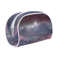 Mountains Nature Forest Moon Landscape Moonlight Make Up Case (small) by Pakemis