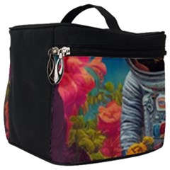 Astronaut Universe Planting Flowers Cosmos Galaxy Make Up Travel Bag (big) by Pakemis