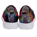 Astronaut Universe Planting Flowers Cosmos Galaxy Kids  Velcro No Lace Shoes View4