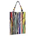 Abstract Trees Colorful Artwork Woods Classic Tote Bag View2