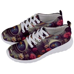 Astronaut Universe Planting Flowers Cosmos Art Men s Lightweight Sports Shoes by Pakemis