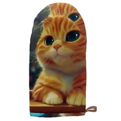 Cute Cat Cat Feline 3d Microwave Oven Glove by Pakemis