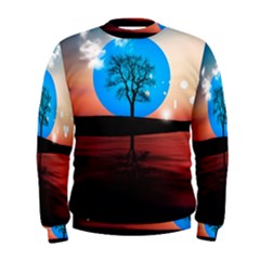 Surreal Fantasy Abstract Art Creativity Horizon Men s Sweatshirt by Pakemis