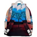 Surreal Fantasy Abstract Art Creativity Horizon Top Flap Backpack View3