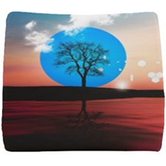 Surreal Fantasy Abstract Art Creativity Horizon Seat Cushion by Pakemis