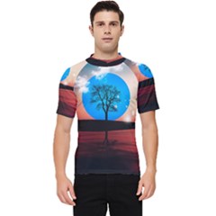 Surreal Fantasy Abstract Art Creativity Horizon Men s Short Sleeve Rash Guard by Pakemis