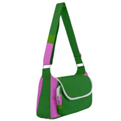 Pink And Green 1105 - Groovy Retro Style Art Multipack Bag by KorokStudios