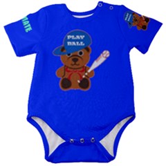  /mate Baby Short Sleeve Onesie Bodysuit by checkmate