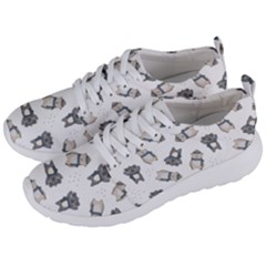 Cute Seamless Pattern With Koala Panda Bear Men s Lightweight Sports Shoes by Pakemis