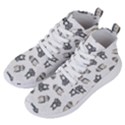 Cute Seamless Pattern With Koala Panda Bear Women s Lightweight High Top Sneakers View2