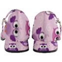 Seamless Cute Colourfull Owl Kids Pattern Women s Mary Jane Shoes View4