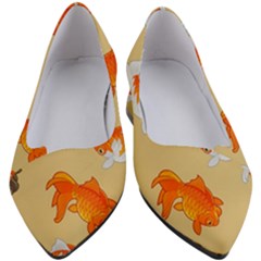 Gold Fish Seamless Pattern Background Women s Block Heels  by Pakemis