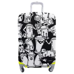 Graffiti Spray Can Characters Seamless Pattern Luggage Cover (medium) by Pakemis