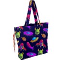 Space Pattern Drawstring Tote Bag View2