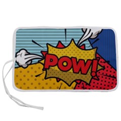 Pow Word Pop Art Style Expression Vector Pen Storage Case (s) by Pakemis