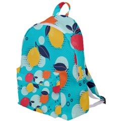 Pop Art Style Citrus Seamless Pattern The Plain Backpack