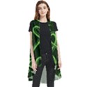 Snakes Seamless Pattern Sleeveless Chiffon Waistcoat Shirt View1