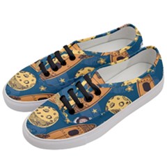 Missile Pattern Women s Classic Low Top Sneakers by Pakemis