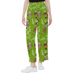 Seamless Pattern With Kids Women s Pants  by Pakemis