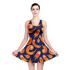 Space Patterns Pattern Reversible Skater Dress by Pakemis