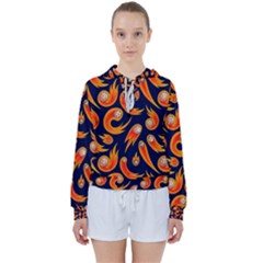 Space Patterns Pattern Women s Tie Up Sweat by Pakemis