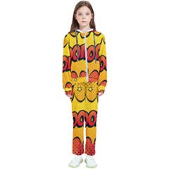 Explosion Boom Pop Art Style Kids  Tracksuit by Pakemis