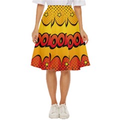 Explosion Boom Pop Art Style Classic Short Skirt by Pakemis