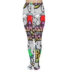 Hip Hop Background Tights by Pakemis