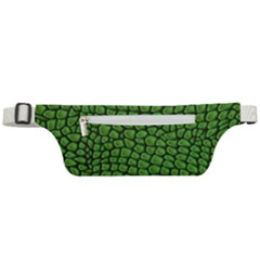 Seamless Pattern Crocodile Leather Active Waist Bag by Pakemis