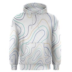 Abstract Colorful Topographic Map Design Vector Men s Core Hoodie by Pakemis