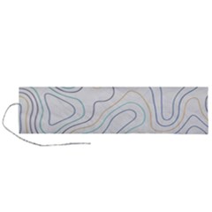 Abstract Colorful Topographic Map Design Vector Roll Up Canvas Pencil Holder (l) by Pakemis