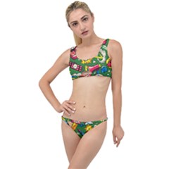 Pop Art Colorful Seamless Pattern The Little Details Bikini Set by Pakemis