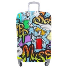 Graffiti Characters Seamless Patterns Luggage Cover (medium) by Pakemis