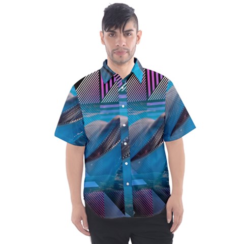 Beautiful  Men s Short Sleeve Shirt by Sparkle