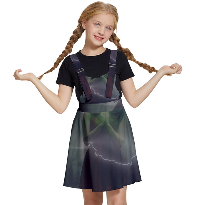 Beautiful Girl Kids  Apron Dress