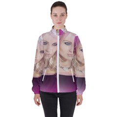 Beauty Women s High Neck Windbreaker by Sparkle