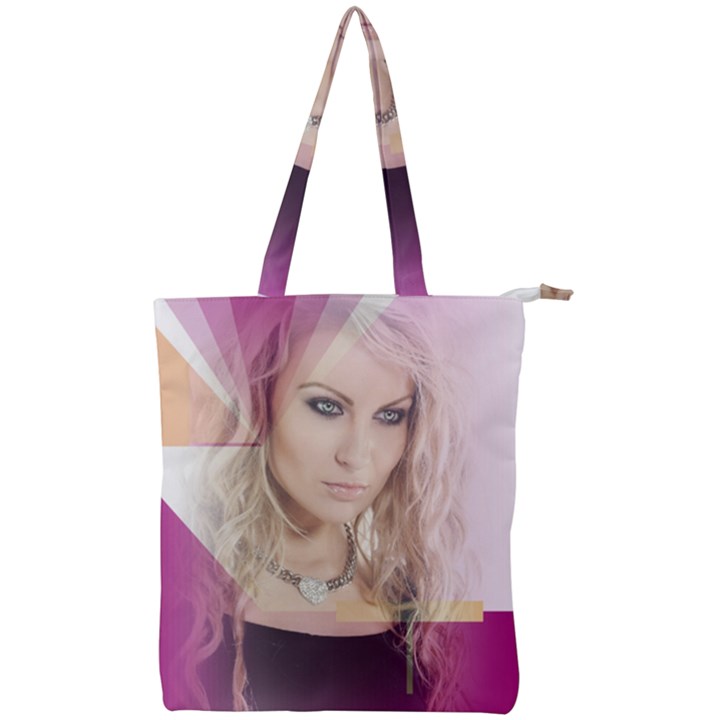 Beauty Double Zip Up Tote Bag