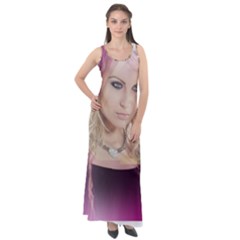 Beauty Sleeveless Velour Maxi Dress by Sparkle