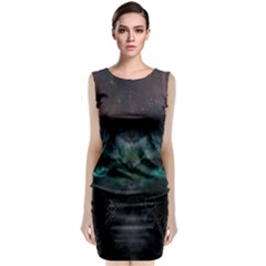 Vampire s Sleeveless Velvet Midi Dress by Sparkle