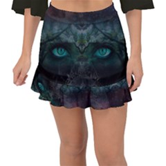 Vampire s Fishtail Mini Chiffon Skirt by Sparkle