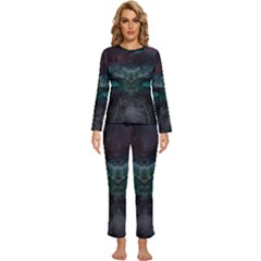 Vampire s Womens  Long Sleeve Lightweight Pajamas Set by Sparkle