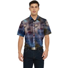 Mercurybeauy Men s Short Sleeve Pocket Shirt  by Sparkle