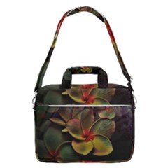 Beautiful Floral Macbook Pro 16  Shoulder Laptop Bag by Sparkle