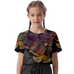 Beautiful Floral Kids  Basic Tee by Sparkle