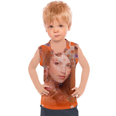 Geometricbeauty Kids  Sport Tank Top by Sparkle