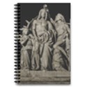 Catholic Motif Sculpture Over Black 5.5  x 8.5  Notebook View3