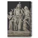 Catholic Motif Sculpture Over Black 5.5  x 8.5  Notebook View4