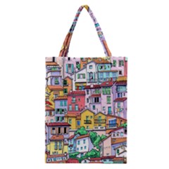 Menton Old Town France Classic Tote Bag by Pakemis